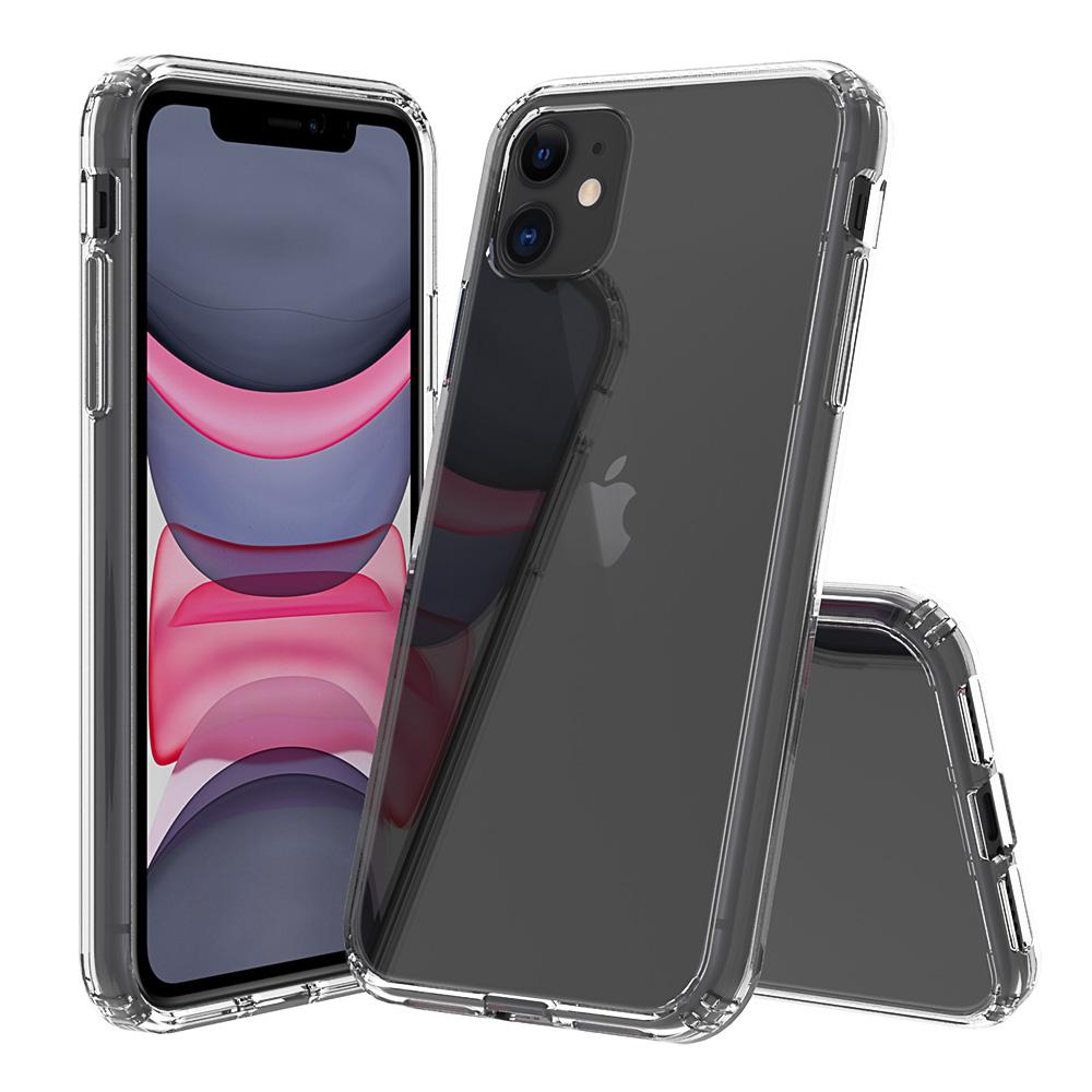 iPhone 11 Crystal Hybrid-deksel, Gjennomsiktig