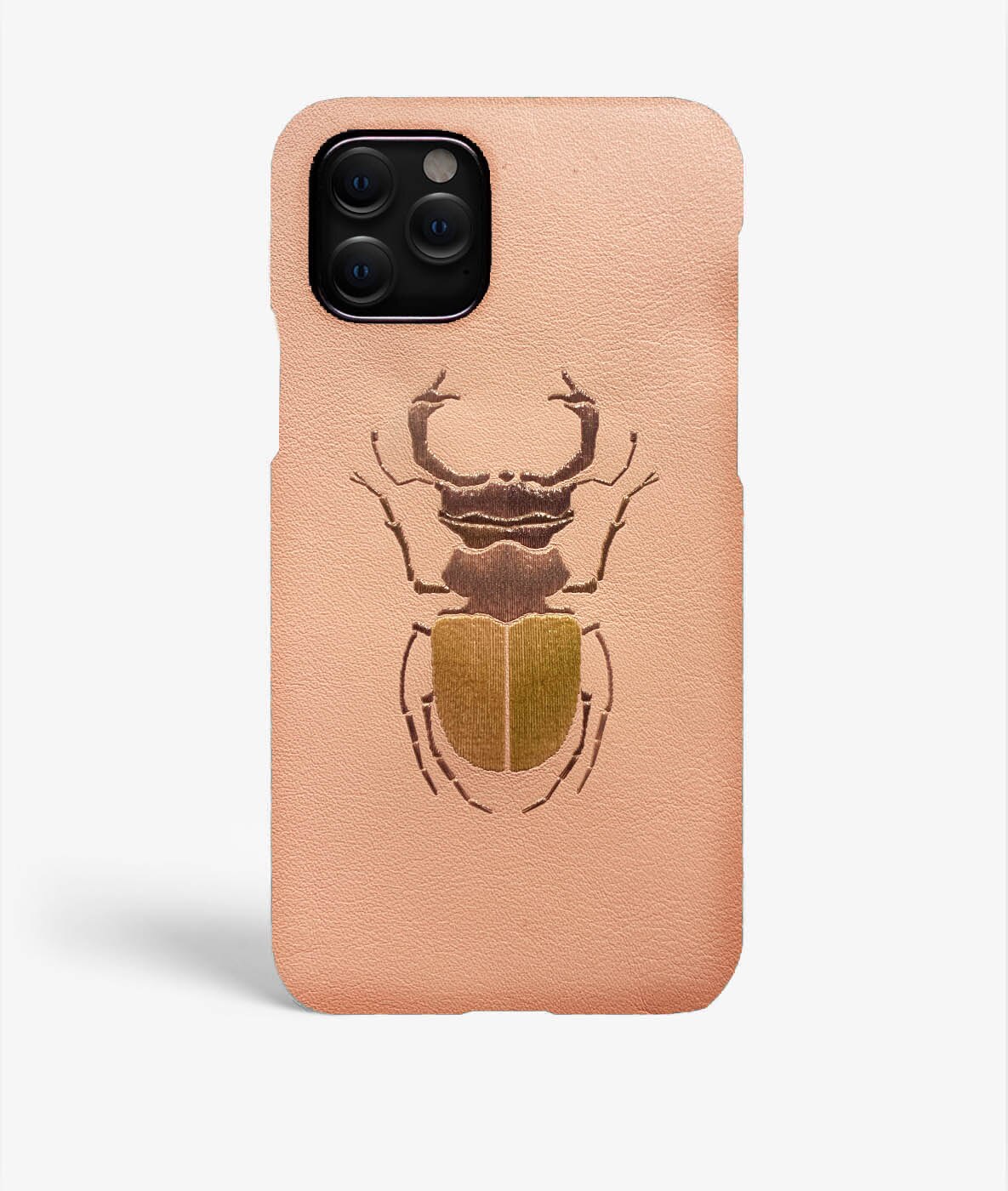 iPhone 11 Pro Deksel Beetle Calf Dusty Pink