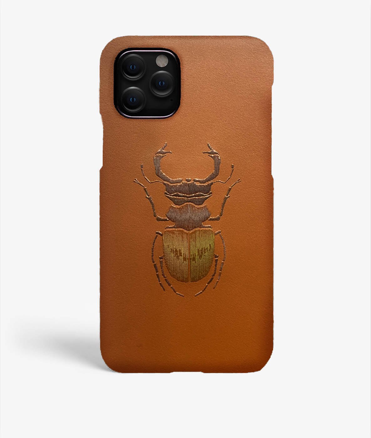 iPhone 11 Pro Deksel Beetle Calf Cognac