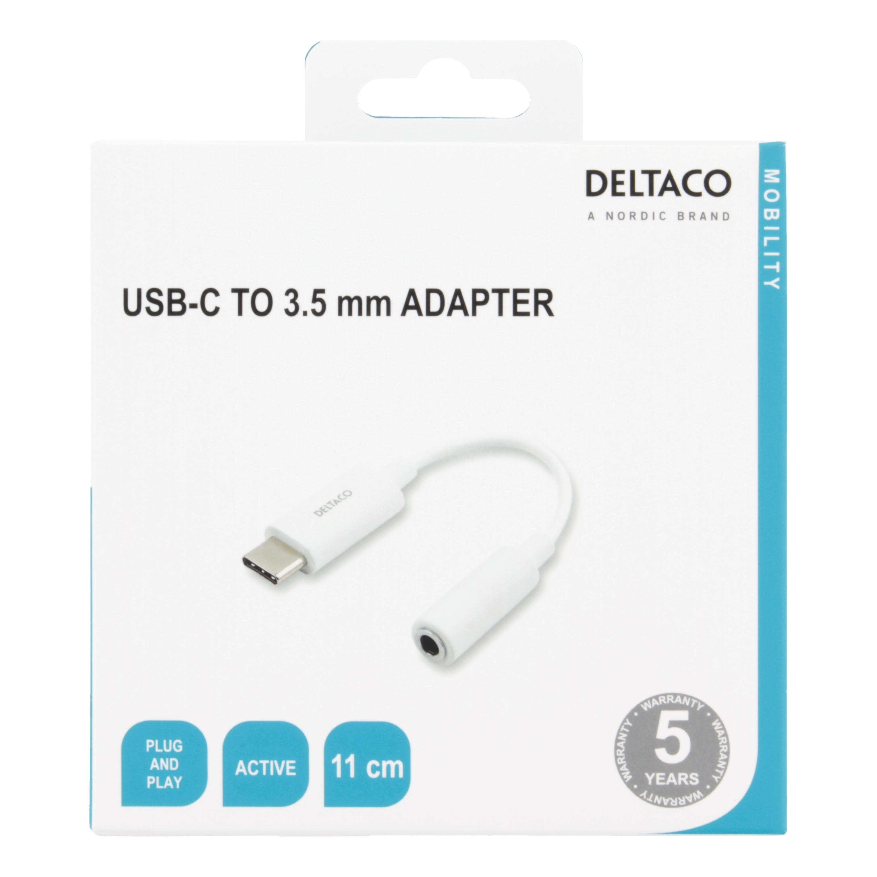 USB-C til 3,5 mm DAC-adapter